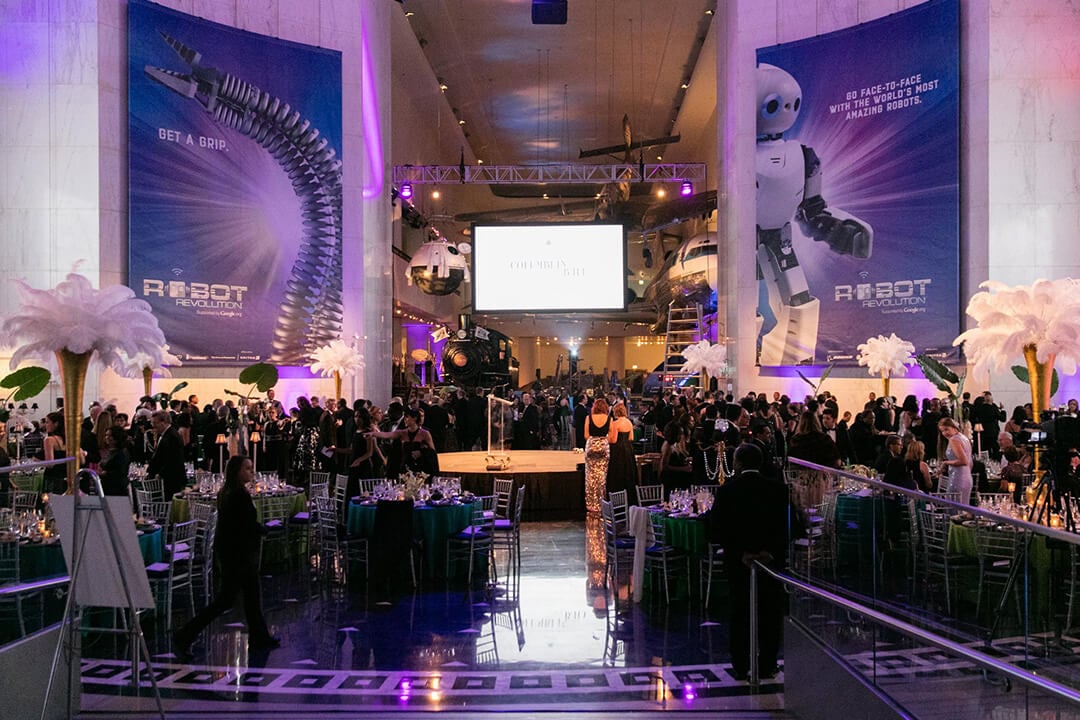 The Events venue at the Museum of Science and Industry in Chicago